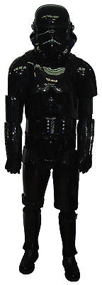 Black Armour + Accessories Ready to Wear compatible with Shadowtrooper Costume