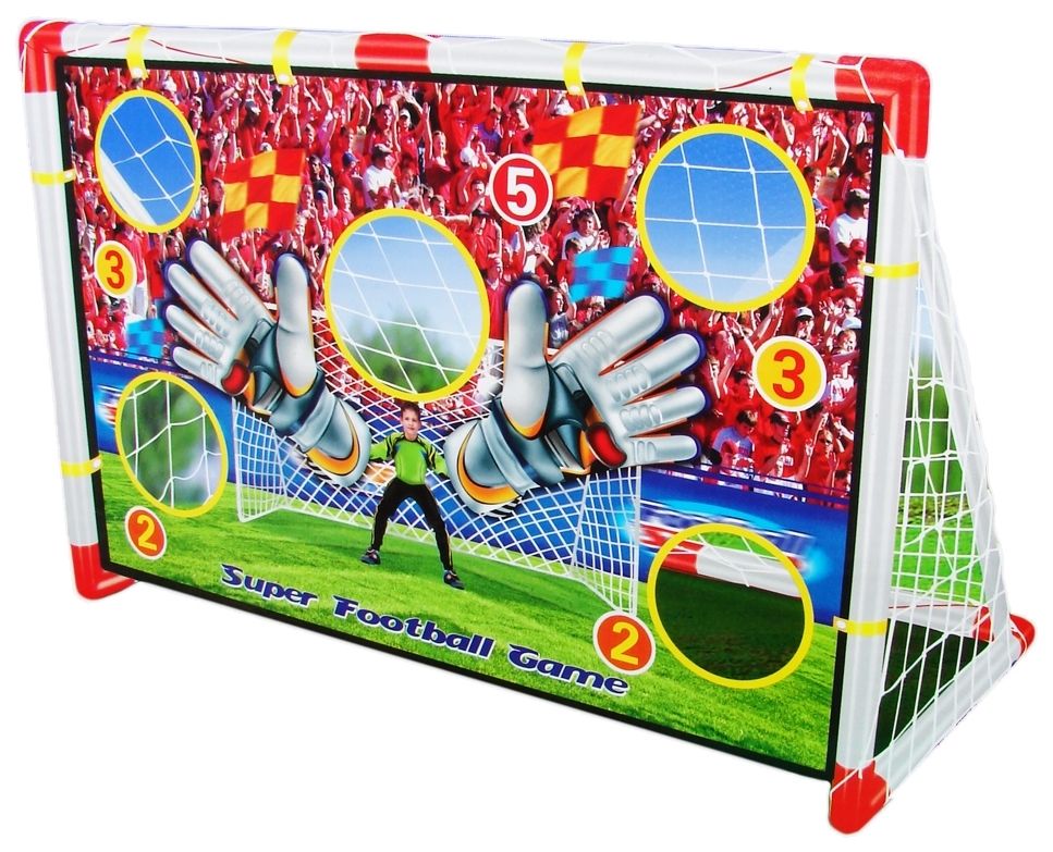 Fussballtor mit Torwand Fussballtor Fußball Soccer Goal Netz Gartenspielzeug Tor