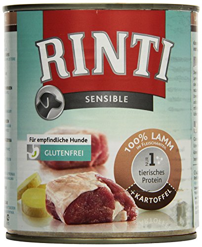 Rinti Hundefutter Sensible Lamm & Kartoffeln 800 g, 12er Pack (12 x 800 g)
