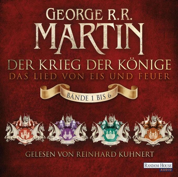 + Martin : Das Lied von Eis und Feuer Folge 1-6 Krieg der Könige 20 MP3 CDs NEU