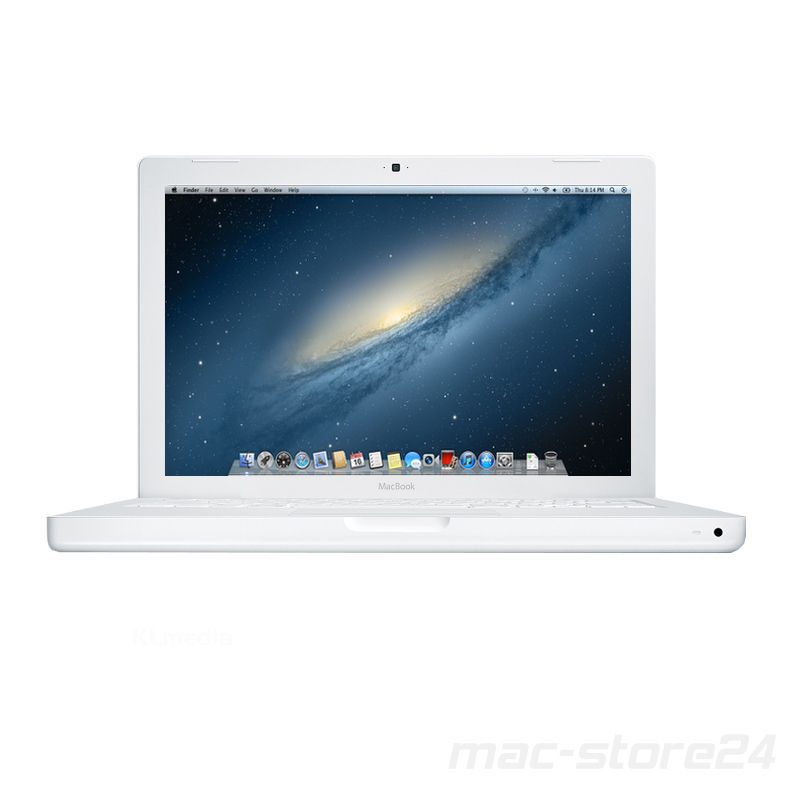 Apple MacBook weiß A1181 C2D 4GB RAM 160GB HD DVD Lion