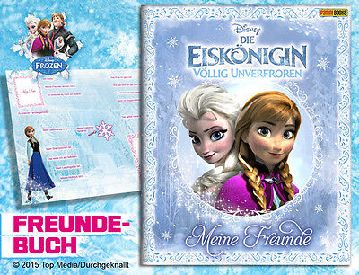 Disney Die Eiskönigin - Völlig unverfroren Freundebuch Neu Frozen Freunde Buch