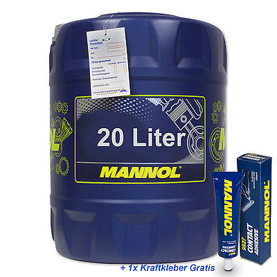 20 (1x20) Liter MANNOL 5W-30 Diesel TDI Motoröl für BMW, Mercedes, Opel