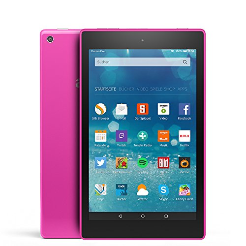 Fire HD 8-Tablet, 20,3 cm (8 Zoll), HD-Display, WLAN, 8 GB (Magenta) - mit Spezialangeboten