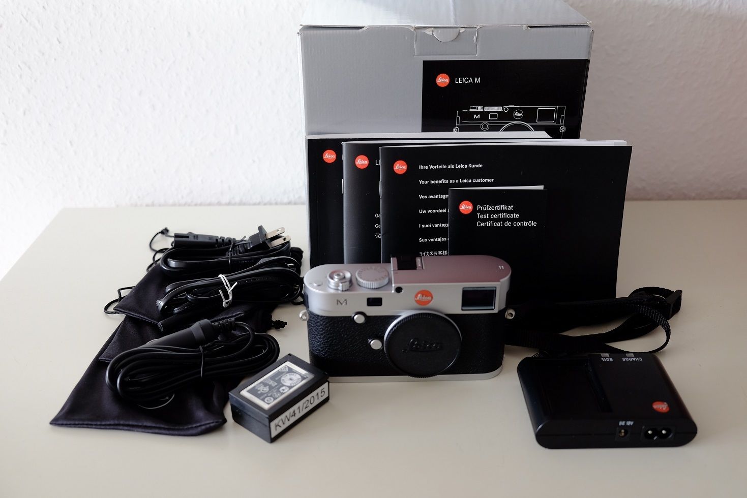 Leica M (Typ 240) 24.0MP Digitalkamera - Silber in OVP
