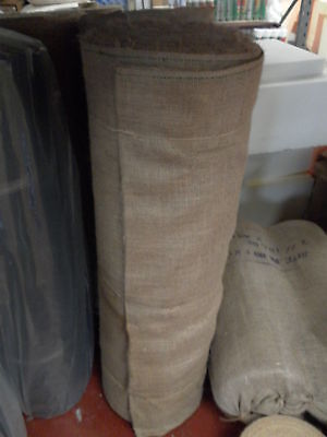 1M Natural hessian jute sack fabric SOLD / METRE 54