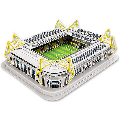 BVB Borussia Dortmund 3D Stadion Signal Iduna Park Puzzle 71 Teile Neu