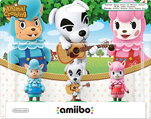 amiibo Animal Crossing 3er Figuren-Set (K.K., Rosina, Björn)