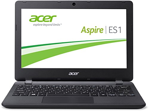 Acer Aspire ES 13 (ES1-331-C6S6) 33,8 cm (13,3 Zoll HD) Notebook (Intel Celeron N3050, 2GB RAM, 32GB eMMC, Intel HD Graphics, Windows 10 Home) schwarz