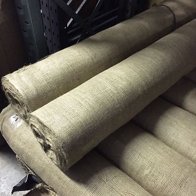 5M Natural hessian jute sack fabric SOLD / METRE 54