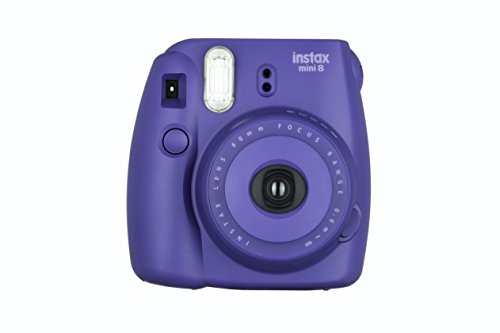 Fujifilm Instax Mini 8 Sofortbildkamera (inkl. Batterie/Trageschlaufe) lila