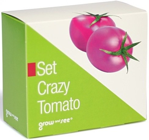 Set Crazy Tomato - die verrückt ausgefallene Geschenkidee: Selbst säen, züchten und ernten - bringt Farbe in die Küche!
