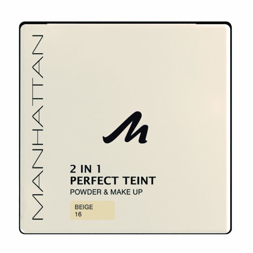 Manhattan 17310 Perfect Teint Powder & Makeup, beige