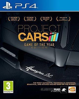 PROJECT CARS Game Of The Year Edition - Playstation 4 PS4 - NEW & SEALED