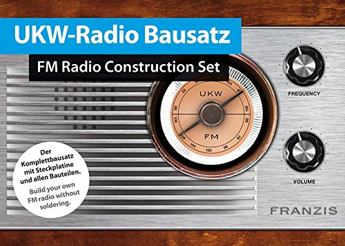 UKW-Radio Bausatz / FM Radio Construction Set: Der Komplettbausatz mit Steckplatine und allen Bauteilen. Buld your own FM radio without soldering. (Deutsch/Englisch)
