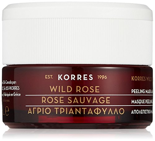Korres Wild Rose Peeling Maske AHAS 10% für alle Hauttypen, 40ml