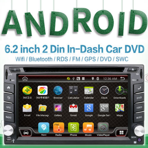 Autoradio 2 Din Doppel Mit Navi DVD CD USB MP3 Android Navigation GPS SD Karten
