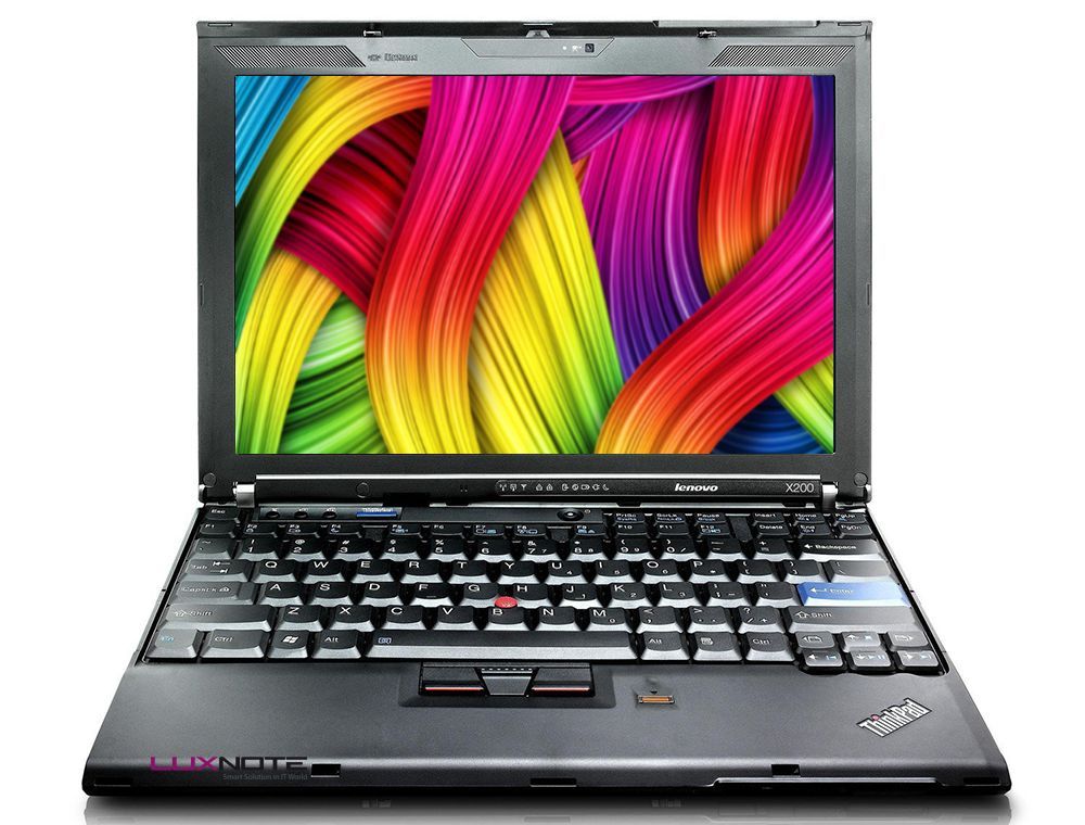 Lenovo IBM ThinkPad X200 Core2Duo 2,4Ghz 4Gb 160Gb Win7Pro CAMERA 7459-Z7N