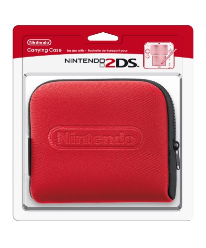 Nintendo 2DS - Tasche (schwarz + rot)