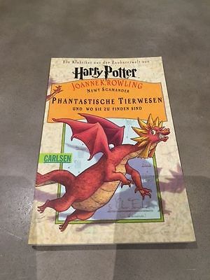 Phantastische Tierwesen und wo sie zu finden sind Buch Harry Potter Newt Scamand