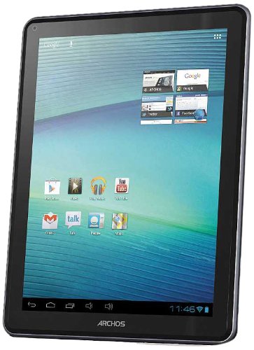 ARCHOS 97carbon, 16GB, 24,6cm (9.7Zoll) kapa. Multitouch IPS-Display, Android 4.0, Google Play Store, 1GHz, 1GB RAM, WiFi-n, 2 Cams
