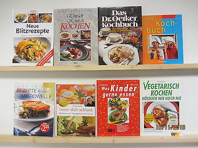 24 Bücher Kochbücher nationale und internationale Küche großformatige Bücher