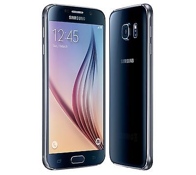 Samsung Galaxy S6 SM-G920F 32GB Black Sapphire Unlocked Smartphone