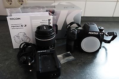 Pentax K-3 Spiegelreflexkamera Kit DA L 18-55mm WR-Objektiv