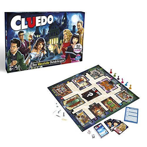 Hasbro Spiele 38712398 - Cluedo - Edition 2016, Familienspiel