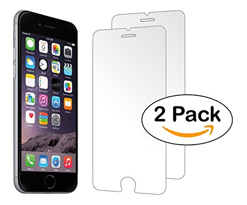 zenmo 2 Pack iPhone 6S Premium Displayschutzfolie aus Hartglas für iPhone 6/6S (4,7 Zoll) mit 3D Touch Kompatibel