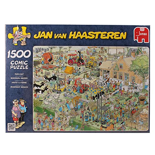 Jumbo 17077 - Jan van Haasteren - Der Bauernhof, 1500 Teile