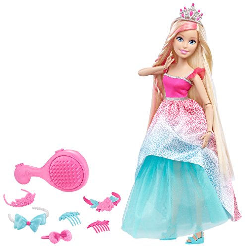 Mattel Barbie DKR09 - Große Zauberhaar Prinzessin Blond