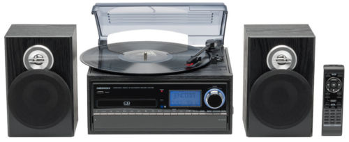 MEDION LIFE E69402 Platten- und Kassettenspieler mit CD-Player MP3 Umwandlung