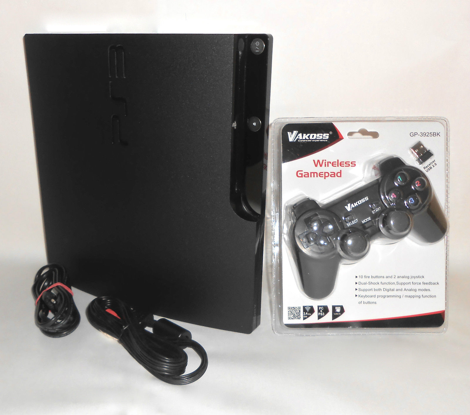 Sony PlayStation 3 PS3 Slim Konsole 160 GB Spielekonsole + Controller