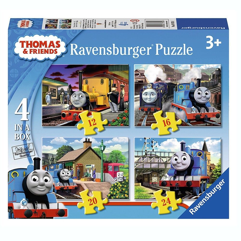 Thomas und seine Freunde - Kinder Puzzle Box 4 in 1