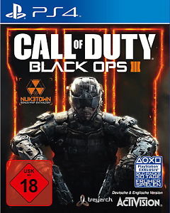 Sony Playstation 4 PS4 Spiel Call Of Duty Black Ops III 3 USK 18