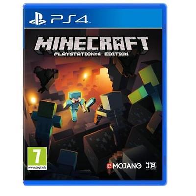 Minecraft Game For Sony Playstation 4 PS4 NEW & SEALED PAL