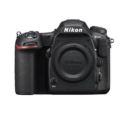 Nikon D500 DSLR Camera Body Only Black (Multi language) Gift Ship from UK X1200