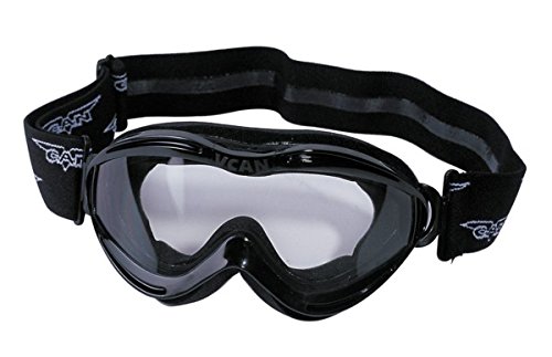 Protectwear VG-920 Kinder Crossbrille, Schwarz