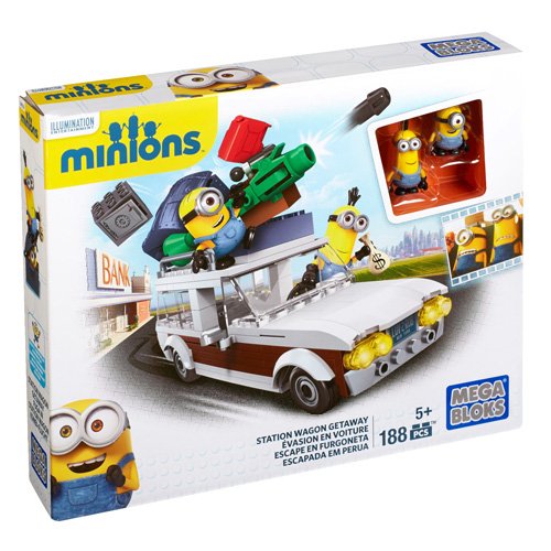 Mattel Mega Bloks CNF56 - Minions Movie Medium Spielset, Bau- und Konstruktionsspielzeug