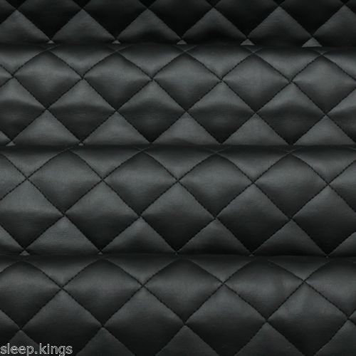 Diamond Quilted Black Faux Leather Leatherette Car Interiors Shop Designs