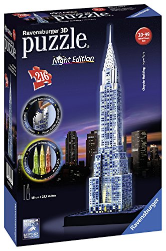 Ravensburger 3D-Puzzle 12595 - Chrysler Building, bunt