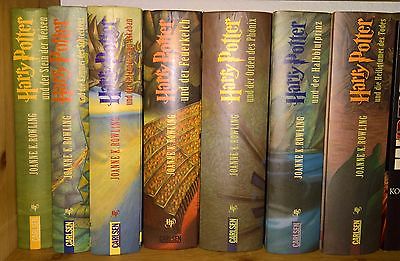 Harry Potter tom 1-7 von Joanne K. Rowling (2012, Gebunden)