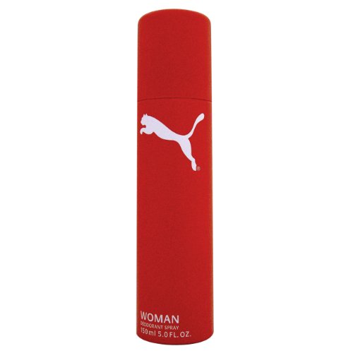 Puma Red and White Woman Deodorant Spray 150ml, 1er Pack (1 x 150 ml)