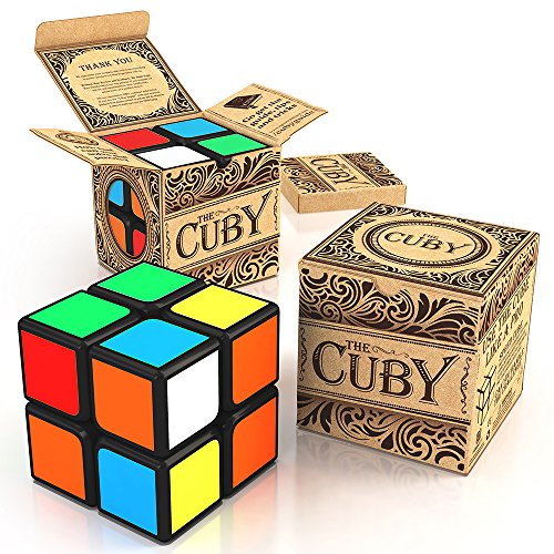 Cuby - The 2x2 Cube: Dreht sich schneller; Super-robust mit lebendigen Farben. Bestseller unter den Speed-Cubes. 100%-ige Geld-zurück-Garantie!