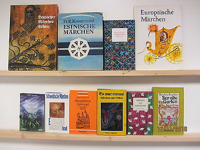 42 Bücher Märchen Märchernbücher nationale und internationale Märchen