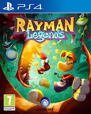 RAYMAN LEGENDS PS4 PLAYSTATION 4 VIDEO GAME BRAND NEW SEALED OFFICIAL PAL