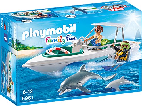 PLAYMOBIL 6981 - Tauchausflug mit Sportboot, Spielzeugfigur