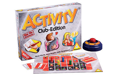 NEU/OVP Activity Club Edition Gesellschaftsspiel Brett-/ Partyspiel Piatnik 6038