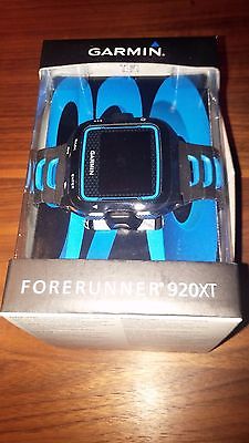 Garmin Forerunner 920XT schwarz blau GPS Fitness Sport Uhr Herzfrequenz
